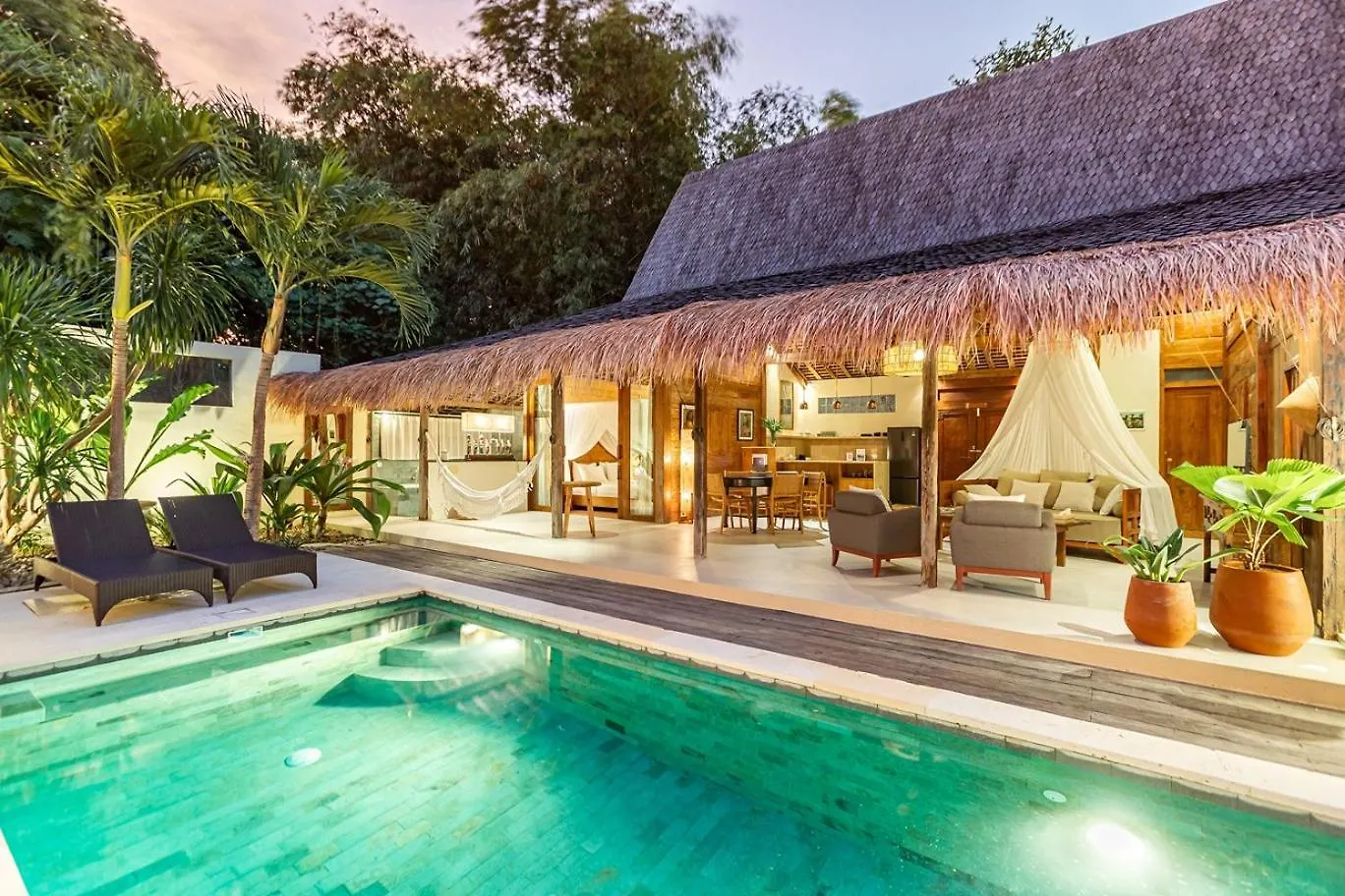 Villa Madah - Secluded & Romantic Retreat 1Br Near Umalas With Private Pool & View Kerobokan (Bali)
